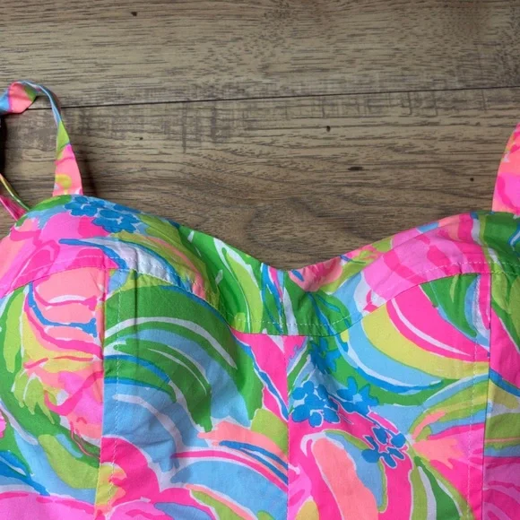 Women’s Lilly Pulitzer Willow Dress in “so a peeling” Color-Way Size 6 - Picture 4 of 12